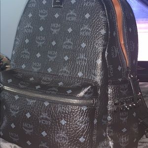Mcm studded backpack
